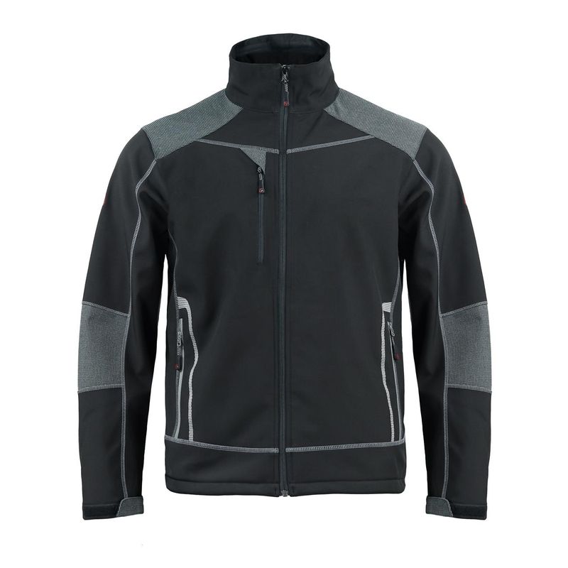 Ripley - CHAQUETA SOFTSHELL NEGRA HOMBRE Z-1500