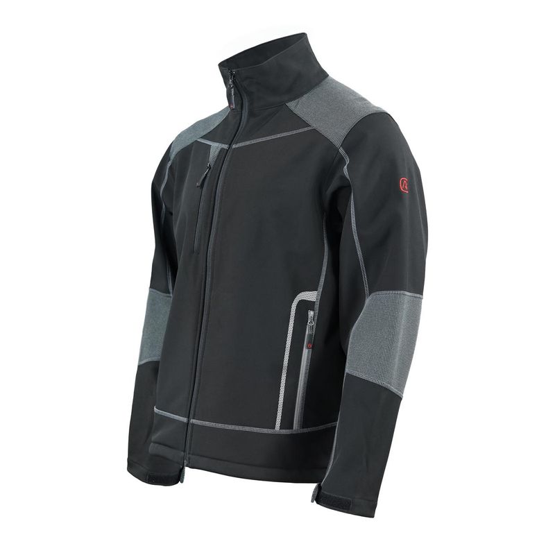 Chaqueta-Softshell-Hombre-Negra-Z-1000