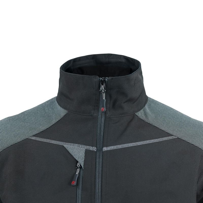 Chaqueta Softshell Hombre Absolute Zero Negra Z-1000 - Treck CL