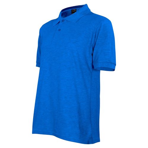 Polera Activex Pique Azulino M/Corta UV
