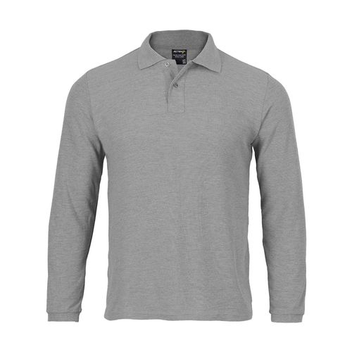 Polera Activex Pique Gris M/Larga UV