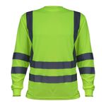 Polera-Polo-Dry-Fit-Verde-Fluor-M-Larga-UPF-25