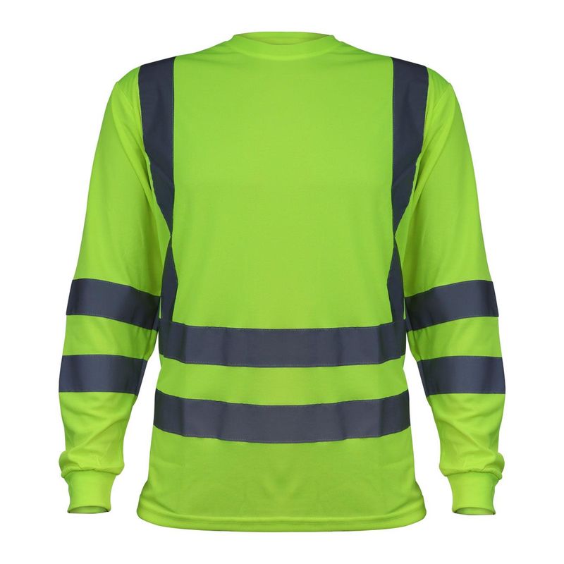 Polera-Polo-Dry-Fit-Verde-Fluor-M-Larga-UPF-25