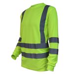 Polera-Polo-Dry-Fit-Verde-Fluor-M-Larga-UPF-25