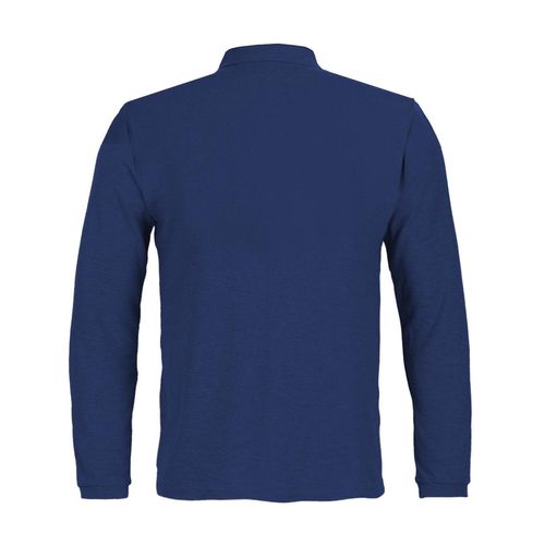 Polera Activex Pique M/Larga Azul Marino UV