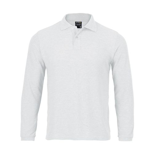 Polera Activex Pique Blanca M/Larga UV