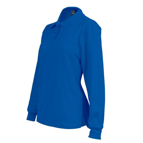Polera Activex Pique Azulino M/Larga Mujer UV