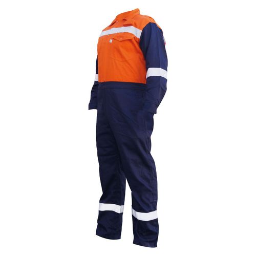 Overol Ignifugo Lakeland Fyrban Naranjo/Azul 7 Oz 8.9 cal/cm2