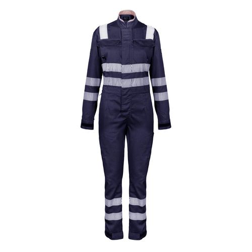 Overol Ignifugo Absolute Fire Antiest. FRCT NFPA 13034 Mujer Azul/Beige