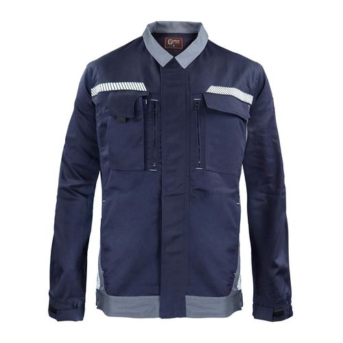 Chaqueta Slack Ignífuga Antiestático NFPA Azul Marino