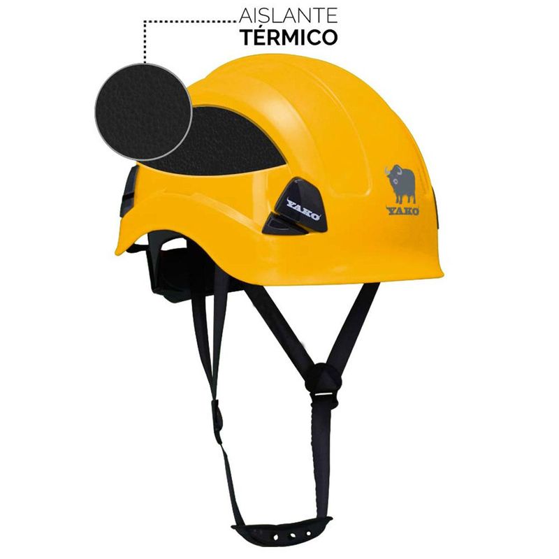 Casco color amarillo hot sale