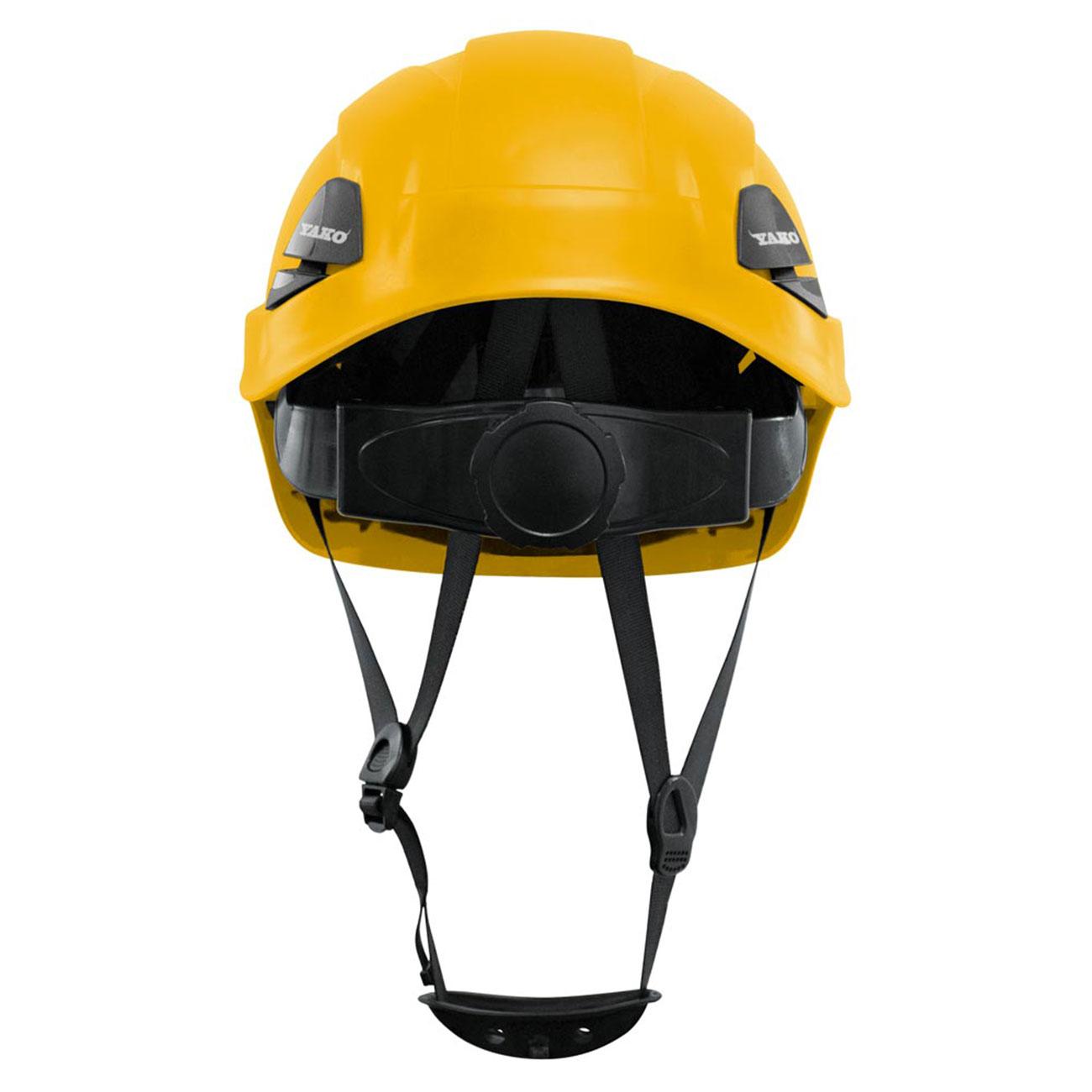 Casco Regulable Para Trabajo En Altura - Amarillo