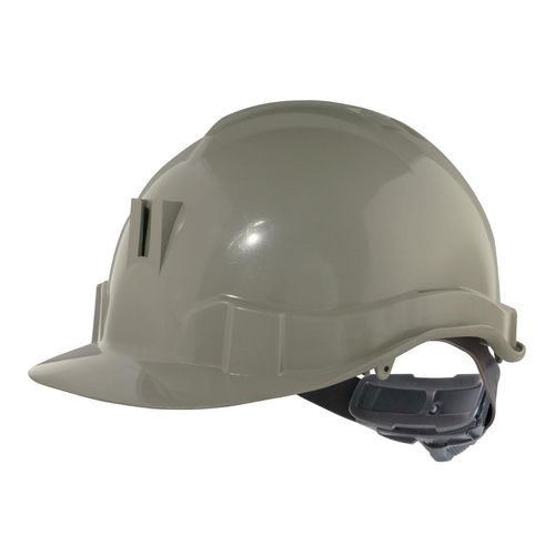 Casco Activex I Gris Porta Lampara con Ratchet