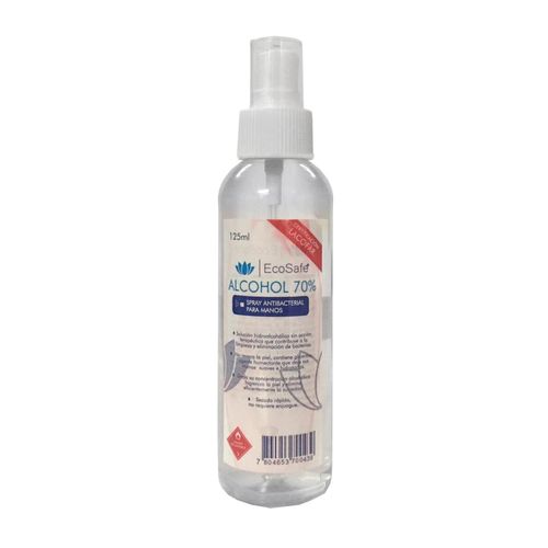 Alcohol Spray al 70% Ecosafe 125 ML