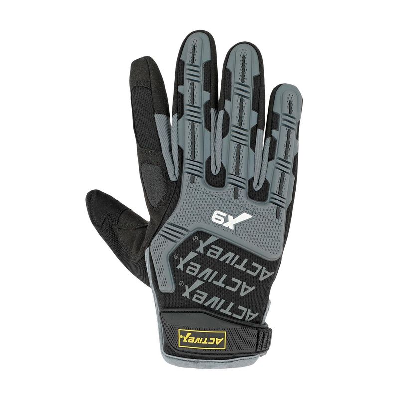 Guante-Mecanico-X9-Gris-Negro