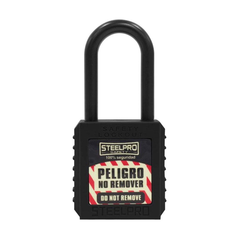 Candado-Steelpro-Dielectrico-Negro