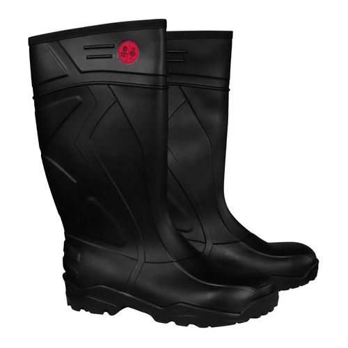 Bota V-Flex 940 PVC con punta y plantilla de acero Negra