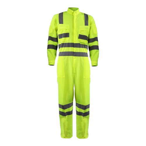 Overol Verde Fluor Cinta 360 Norma Vial