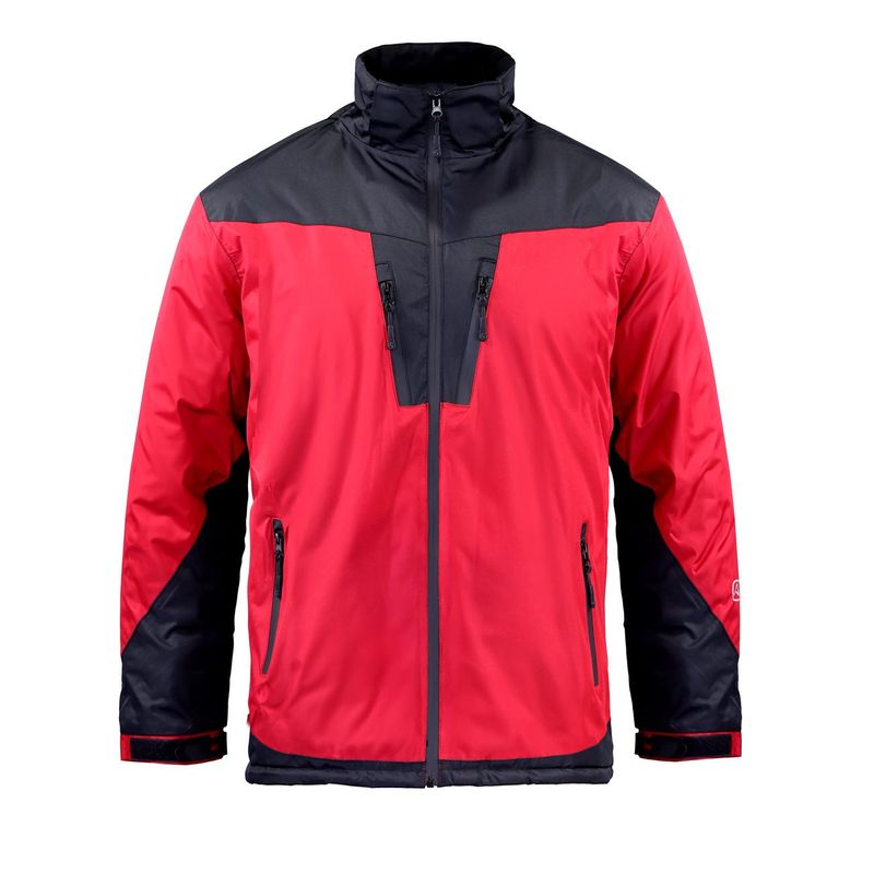 PARKA HOMBRE ROJO/NEGRO Z-0500