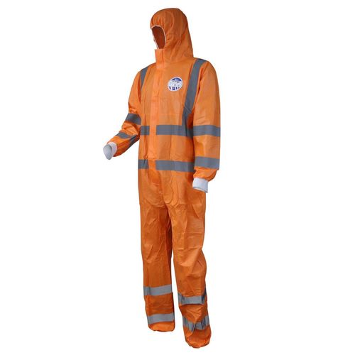 Overol Desechable CX-3 Naranjo 360°