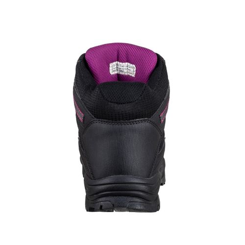 Botín De Seguridad Skechers Pomeria Negro/Morado Mujer