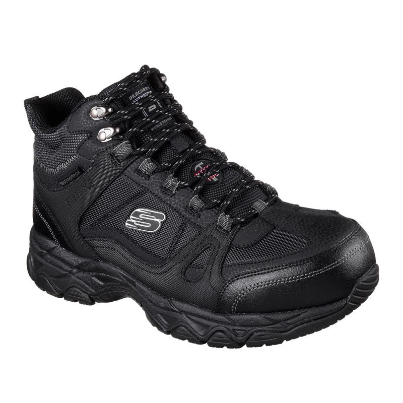 Skechers steel toe clearance hombre rosas