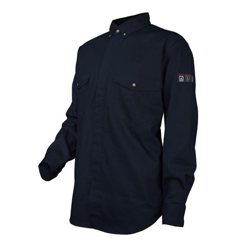 Camisa Ignífuga NFPA + 13034 Azul Marino