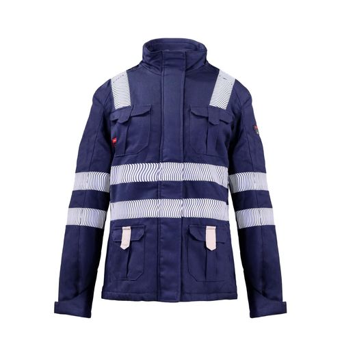 Parka Ignifuga Absolute Fire FRWJT Azul Marino Mujer