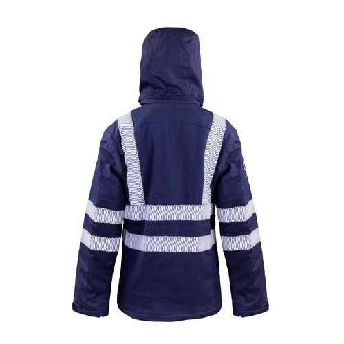 Parka Ignifuga Absolute Fire FRWJT Azul Marino Mujer