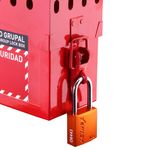 Caja-De-Bloqueo-Activex-Para-16-Candados-Roja-EP-8812