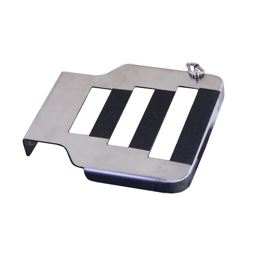 Pedal para accionamiento de lava ojos acero Inox. SS304