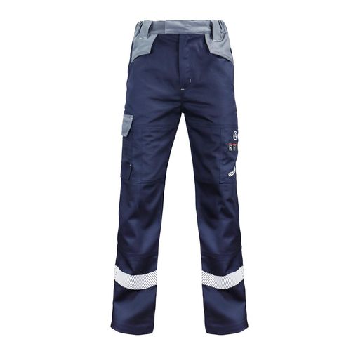 Pantalon Slack Ignífugo Antiestático NFPA Azul Marino