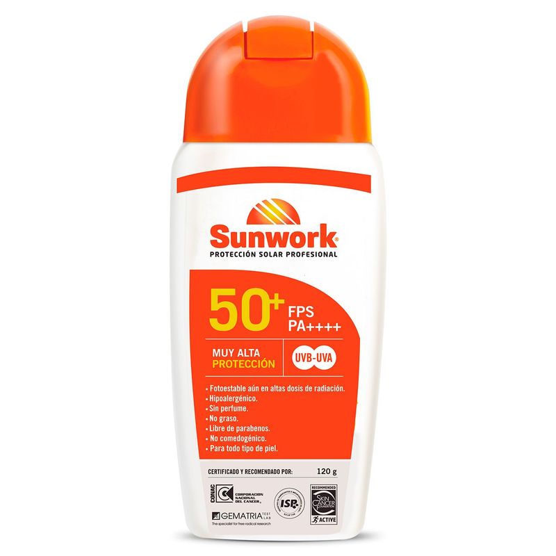 Protector-Solar-Sunwork-FPS-50-Pomo-120-Grs