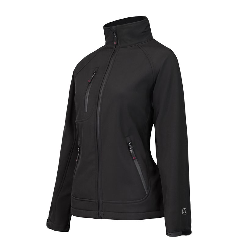 Chaqueta Softshell Absolute Zero Negra Mujer Z 1600 Treck CL