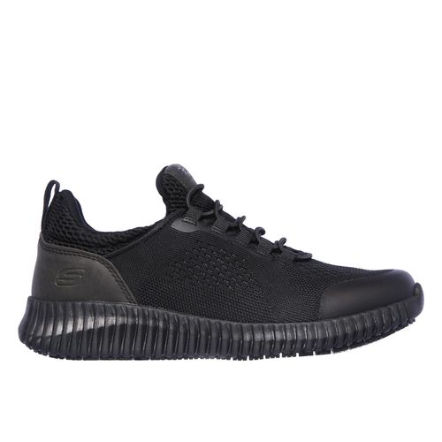 Zapatilla de Trabajo Skechers Cessnock - Carrboro SR Negro Mujer