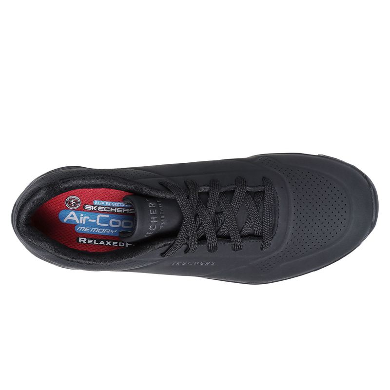 Zapatilla-De-Trabajo-Uno-Sr-Mujer-Negro-Skechers
