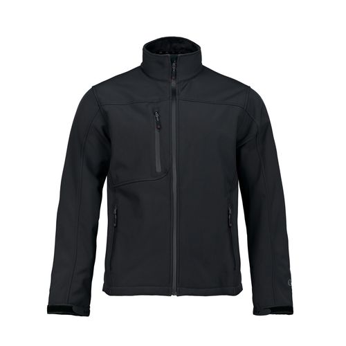 Chaqueta Softshell Negra Hombre Z-1500