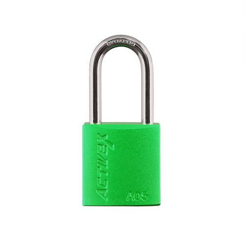 Candado Activex A05 Cuerpo Aluminio Verde
