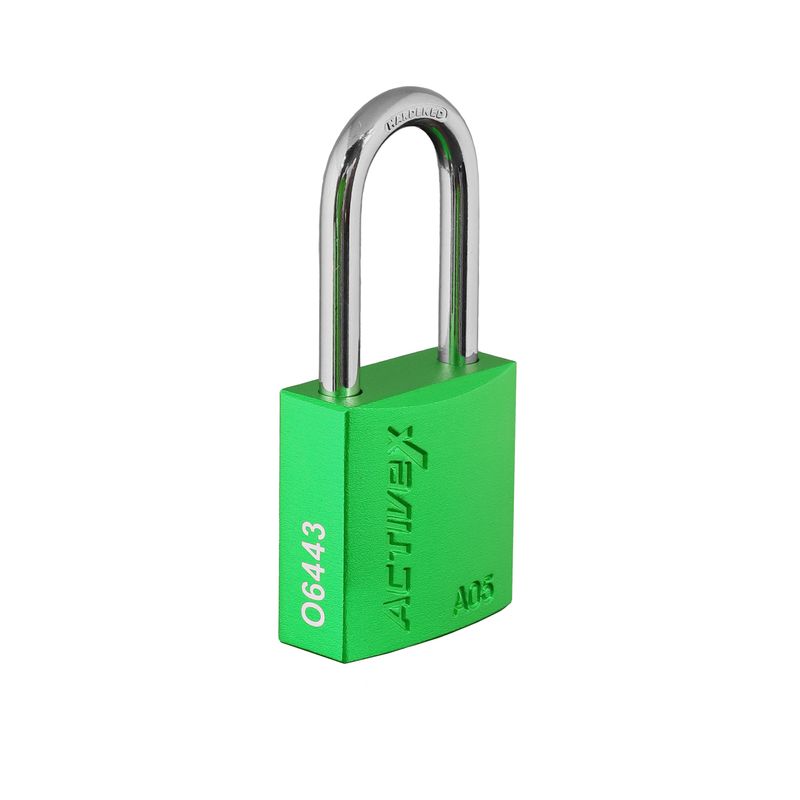Candado-Activex-A05-Cuerpo-Aluminio-Verde