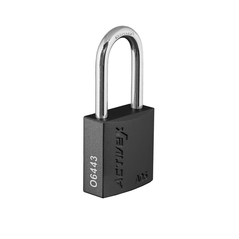 Candado-Activex-A05-Cuerpo-Aluminio-Plateado-Negro