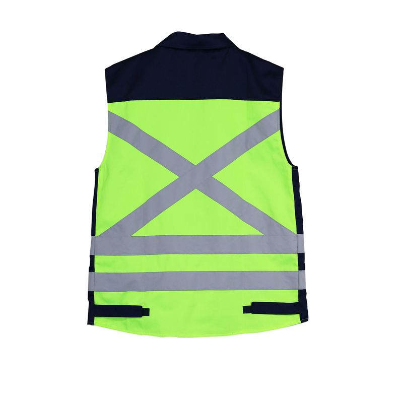Chaleco-Geologo-Activex-Gabardina-Terra-Bicolor-Amarillo