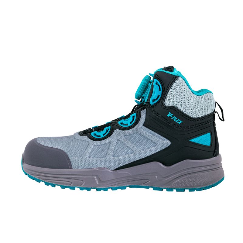 Botin-V-Flex-Thinsulate-V99-Mujer-Gris-Calipso-Con-Boa