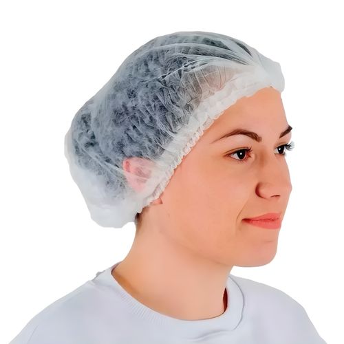 Gorro Desechable Activex Clip Clap Blanco 100 un