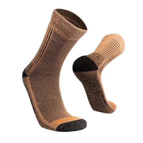 Calcetín Térmico Andante de Lana Merino Alpaca Bambú Beige