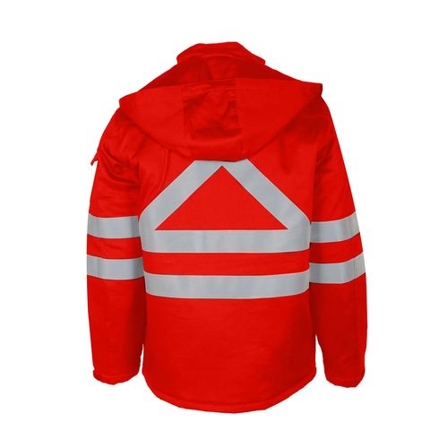 Parka Ignifuga Absolute Fire EN11612 + AS 39cal Roja