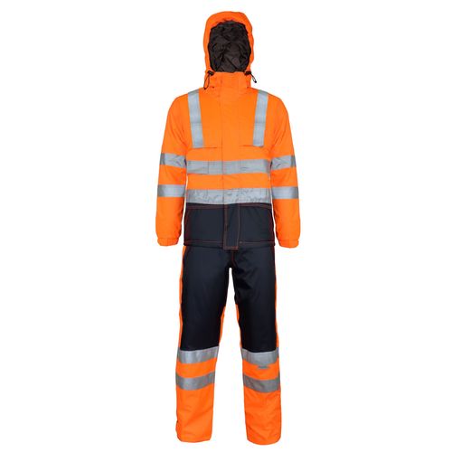 Traje Térmico Alpine Naranja/Azul