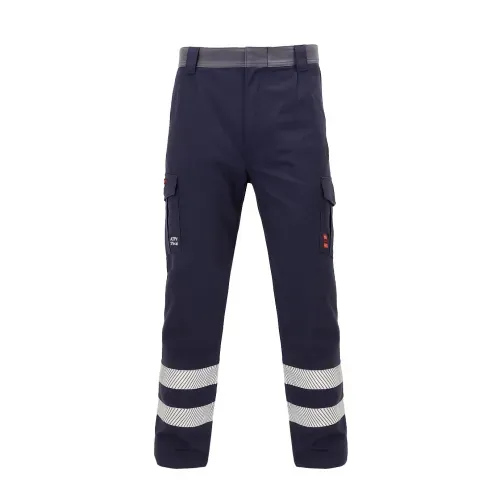 Pantalón Ignífugo Absolute Fire Antiestático FRPT NFPA 13034 Invierno Azul Marino