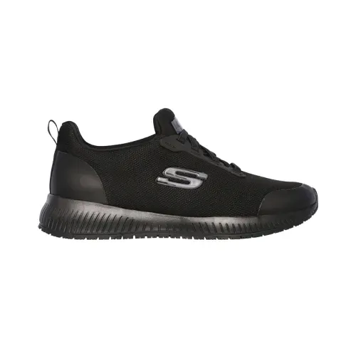 Zapatilla Skechers Squad Negro Mujer