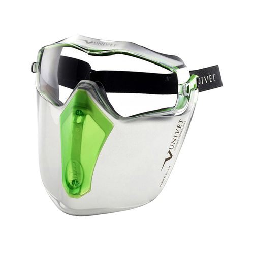 Visor facial Univet completo 6X3