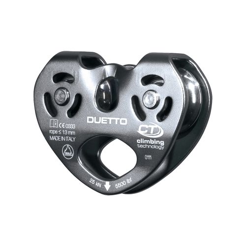 Polea Tandem aluminio cuerdas 13MM/cables 12MM CT H-264 Skylotec